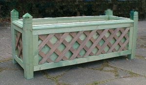 Original Planter Lattice Brown