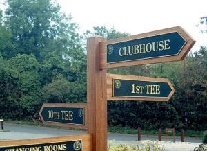 Sign Shop Finger post